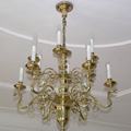 Atypical Dutch chandelier for a private castle