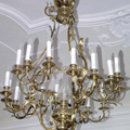 Restored chandelier for a private castle