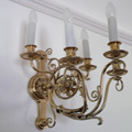 Sconces for a private residence